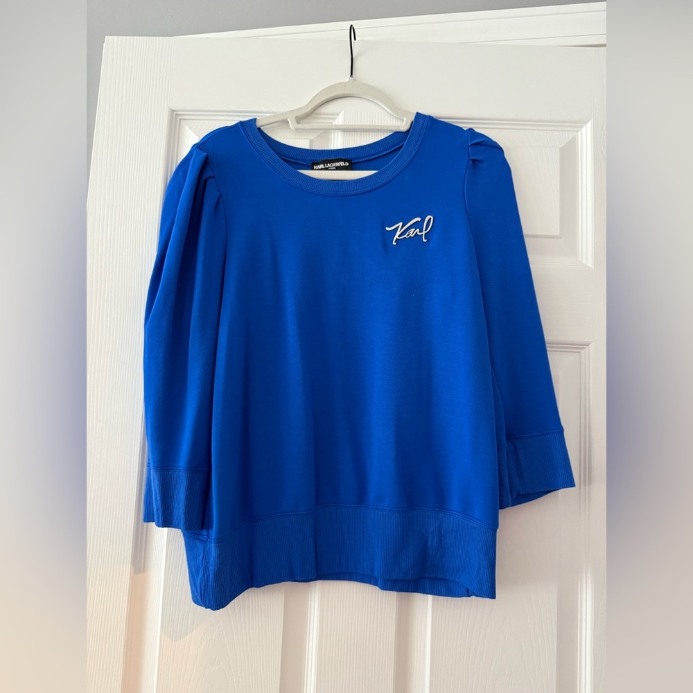 Women’s Karl Lagerfeld Blue Top